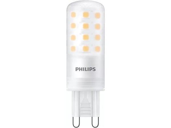 Philips CorePro LED-pennelykt 480lm 4W (40W) G9 827 Dæmpbar