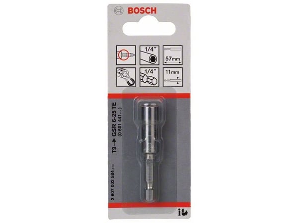 Bosch 2 607 002 584, Sekskanttange, Sekskanttange, 1 stykker, 57 mm, 1,1 cm