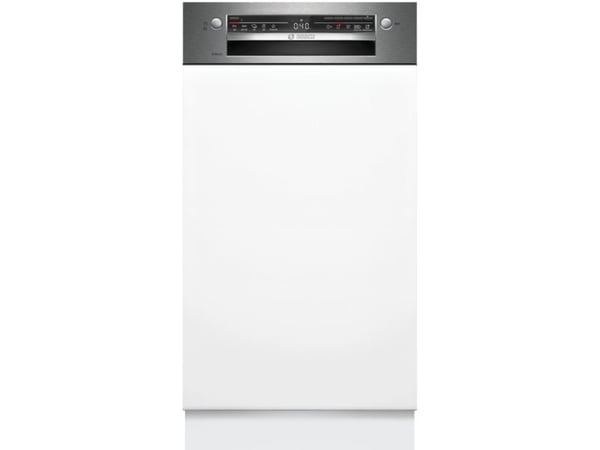 Bosch Serie 2 SPI2HKS42E, Halvveis innebygget, Slimline (45 cm), Svart, Rustfritt stål, Knapper, Berøringskontroll, 1,75 m, 1,65 m