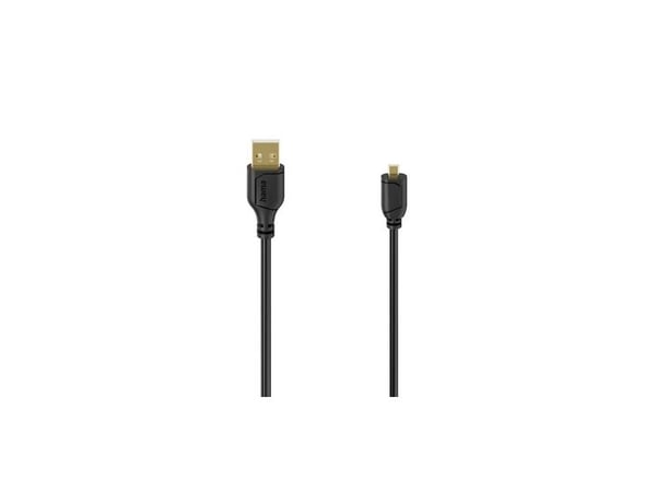 Hama 00074263, 0,75 m, Mini-USB B, USB A, USB 2.0, 0,48 Gbit/s