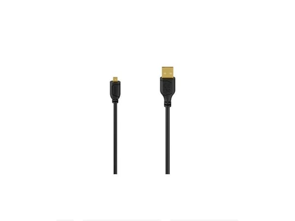 Hama 00074263, 0,75 m, Mini-USB B, USB A, USB 2.0, 0,48 Gbit/s