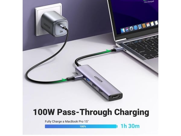 Ugreen - Dockningsstation - USB-C - HDMI