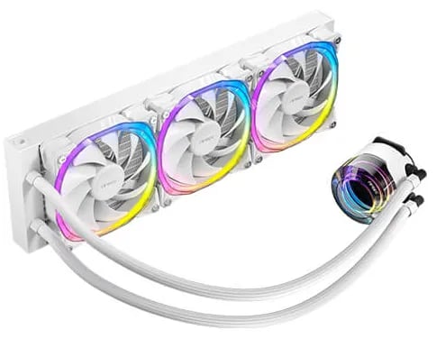 Antec VORTEX 360, Væskekjølesett, 12 cm, Hvit