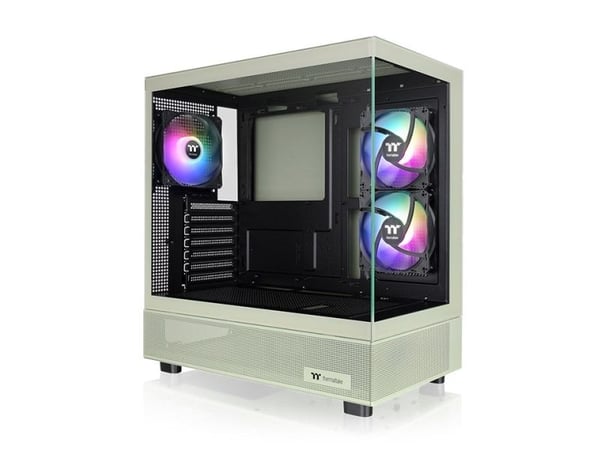 Thermaltake View 270 Plus TG ARGB - Mid tower - utvidet ATX (E-ATX) - sidepanel med vindu (herdet glass) - ingen strømforsyning (PS/2) - matcha-grø...