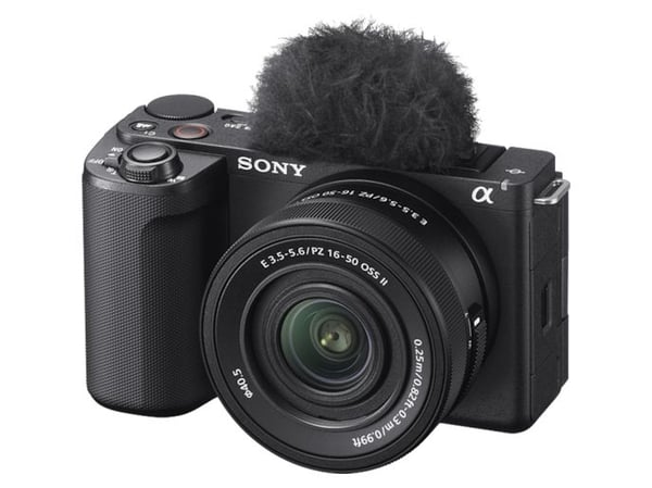 Sony a ZV-E10 II - Digitalkamera - spegellöst - 26.0 MP - 4 K / 60 fps - 3.1x optisk zoom E PZ 16-50mm OSS ll-objektiv - Wi-Fi, Bluetooth - svart