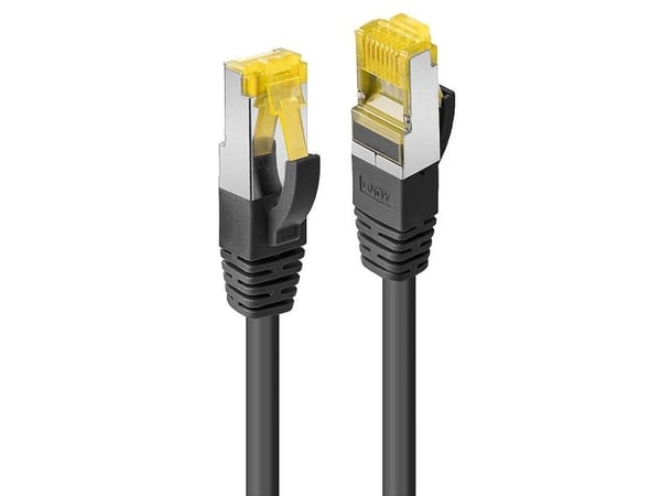 Lindy 47693, 3 m, Cat7, S/FTP (S-STP), RJ-45, RJ-45, Svart