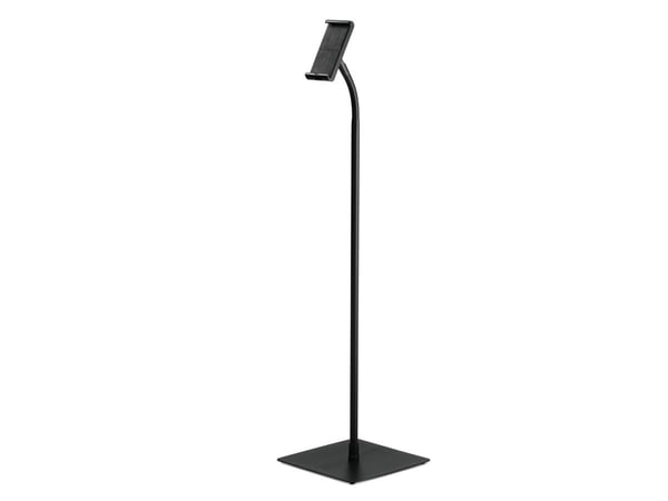 KESTÄVÄ KESTÄVÄ LATTIA tabletin pidike 7-13''/-8mm/täysin siirrettävä/musta