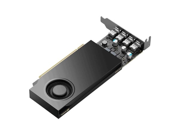NVIDIA RTX A1000 - Grafikkort - RTX A1000 - 8 GB GDDR6 - PCIe 4.0 x8 lav profil - 4 x Mini DisplayPort