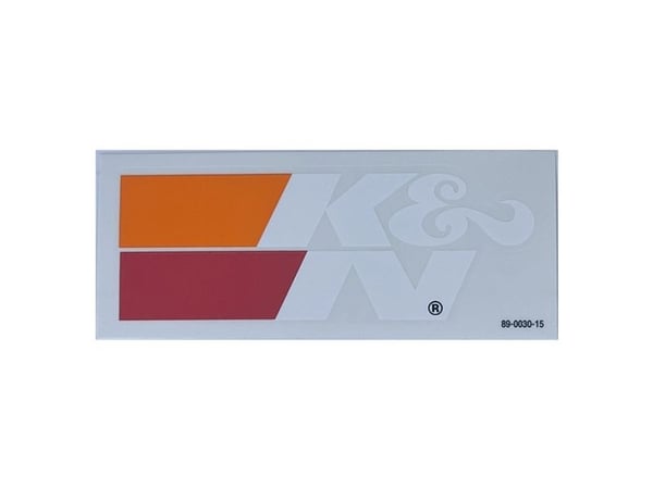 K&N klistermærke logo