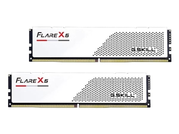 G.Skill Flare X5 - DDR5 - sett - 32 GB: 2 x 16 GB - DIMM 288-pin lav profil - 6000 MT/s / PC5-48000 - CL28 - 1.4 V - ikke-bufret - ikke-ECC - matt ...