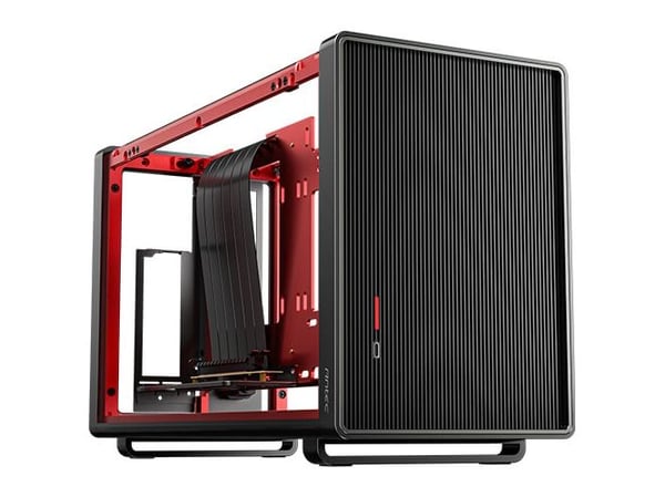 Antec Performance 1M - Mini-ITX-tårn gaming - ITX - ingen strømforsyning (SFX / SFX-L) - svart - USB