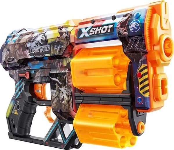 Zuru XSHOT Skins Dread Blaster - Jurassic World Skin (12 darts)