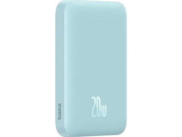 Baseus Mini Air powerbank 6000 mAh 20W PD + FQI blå P10059002313-00 Baseus Mini Air powerbank 6000 mAh 20W PD + FQI blå P10059002313-00