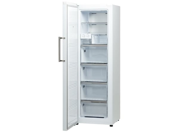 Scandomestic SFS 352 W - Fryser - Stående - bredde: 59,5 cm - dybde: 71,5 cm - høyde: 185,5 cm - 274 liter - hvit