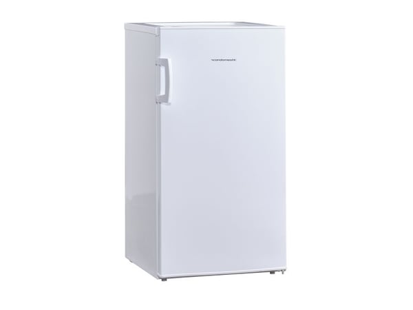 Scandomestic SKB182WE - Kjøleskap med fryserboks - bredde: 54 cm - dybde: 58 cm - høyde: 102.5 cm - 150 liter - Klasse E - hvit