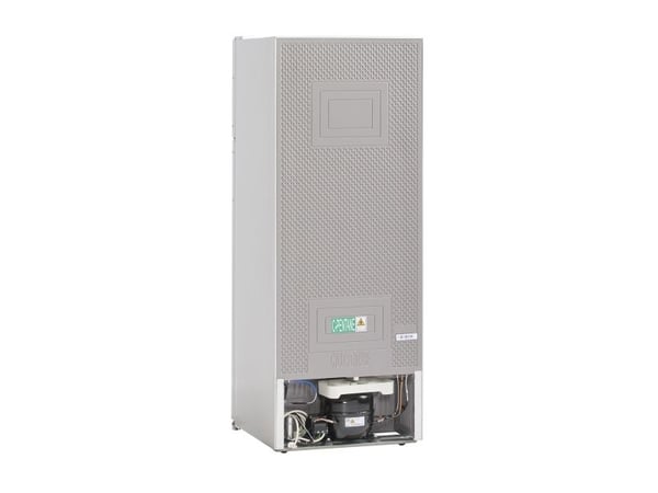 Scandomestic Standard CBF211WD - Kjøleskap/fryser - toppfryser - bredde: 54 cm - dybde: 55.1 cm - høyde: 142.8 cm - 211 liter - Klasse D - hvit