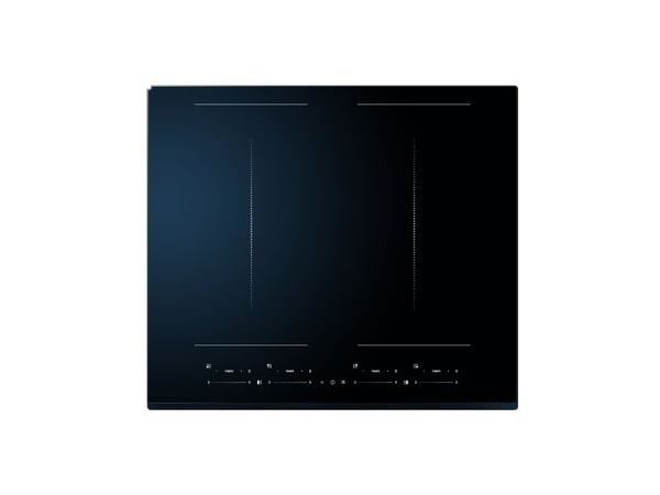 Scandomestic HOI60F2FLEX - Induksjonskomfyrtopp - 4 plater - Nisje - bredde: 56 cm - dybde: 48 cm - svart
