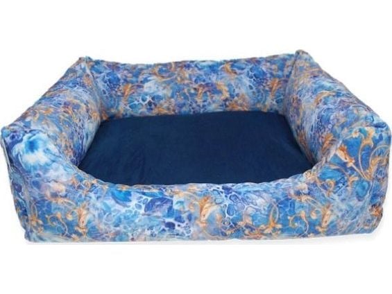 Bimbay BIMBAY hundekurv velour farge LAZUR NR.2 80x65