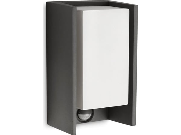 Philips EcoMoods Väggbelysning, Väggbelysning för utomhusbruk, Antracit, Metall, IP44, Trädgård, Terass, II