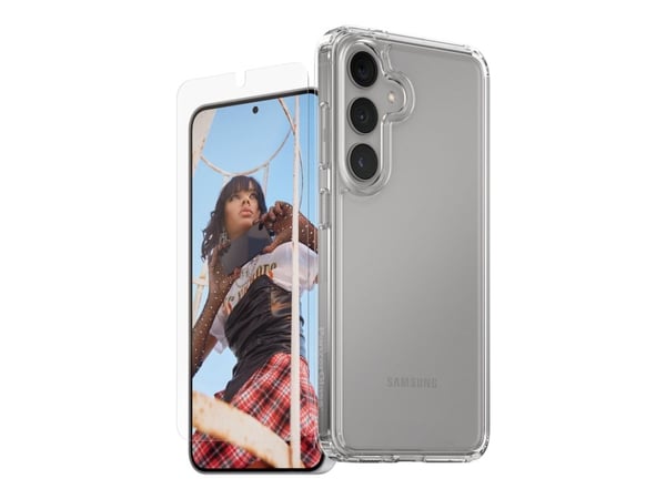 CARE by PanzerGlass X-Ray - Baksidedeksel for mobiltelefon - 2-i-1 - 100 % resirkulert termoplastisk polyuretan (TPU), polyethlen-tereftalat (PET) ...
