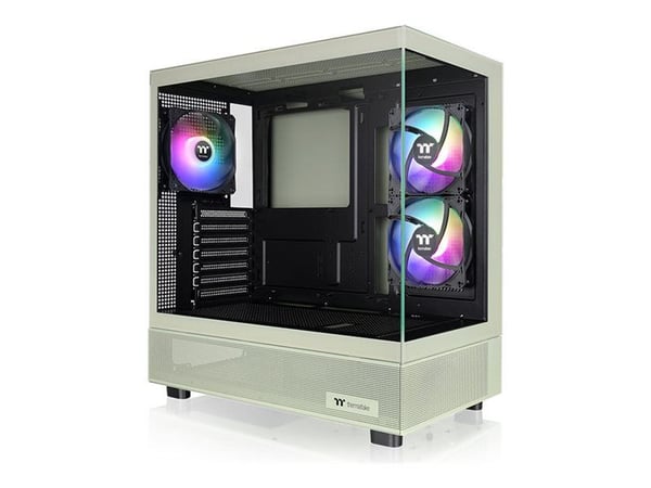 Thermaltake View 270 Plus TG ARGB - Mid tower - utökad ATX - genomskinlig sidopanel (härdat glas) - ingen strömförsörjning (PS/2) - matcha green - ...