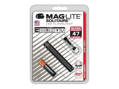 Maglite Solitaire - Lommelykt - LED - svart