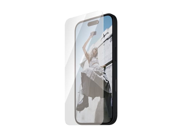 SAFE. by PanzerGlass - Skjermbeskyttelse for mobiltelefon - ultrabred passform - glass - 6.1" - for Apple iPhone 16