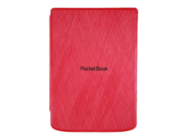 PocketBook - Lommebok for eBook-leser - PU imitasjonslær, bomull, plastikk - rød - for PocketBook Verse, Verse PRO