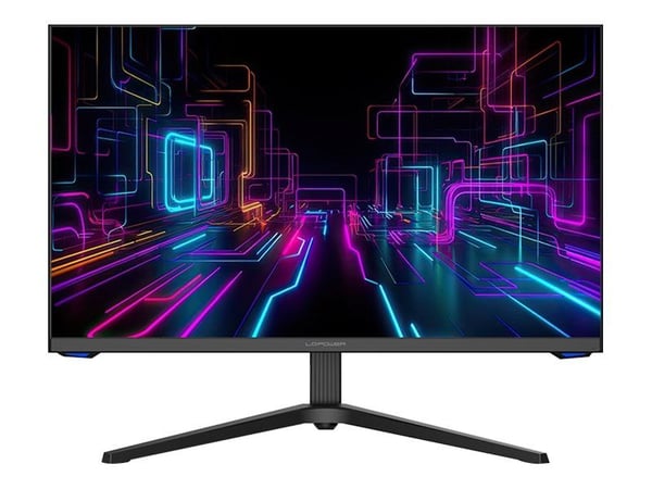 LC Power LC-M27-QHD-180 - LCD-skärm - spel - 27" - 2560 x 1440 QHD @ 180 Hz - IPS - 300 cd/m² - 1000:1 - 1 ms - 2xHDMI, 2xDisplayPort - svart