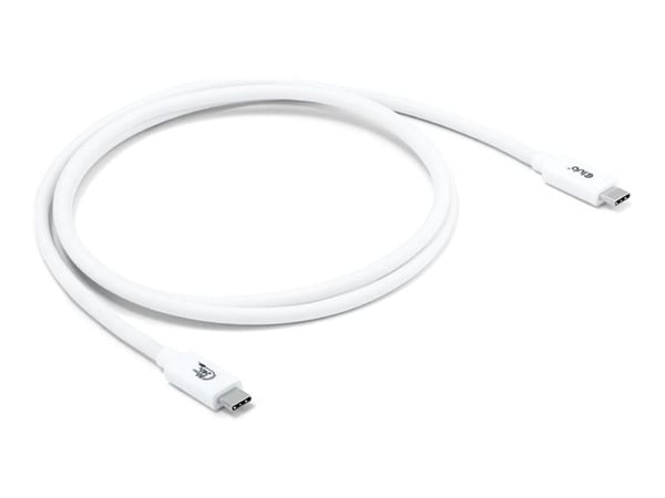 CLUB3D CAC-1572, 1,2 m, USB C, USB C, USB4 Gen 2x2, 80 Gbit/s, Valkoinen