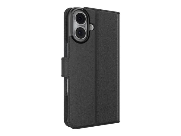 Zagg - Lommebok for mobiltelefon - lærfølelse - svart - for Apple iPhone 16