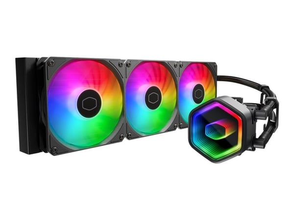 Cooler Master MasterLiquid 360 Core II - Væskekjølesystem for prosessor - Radiatorstørrelse: 360 mm - (for: LGA1851, LGA1700, LGA1200, LGA2066, LGA...