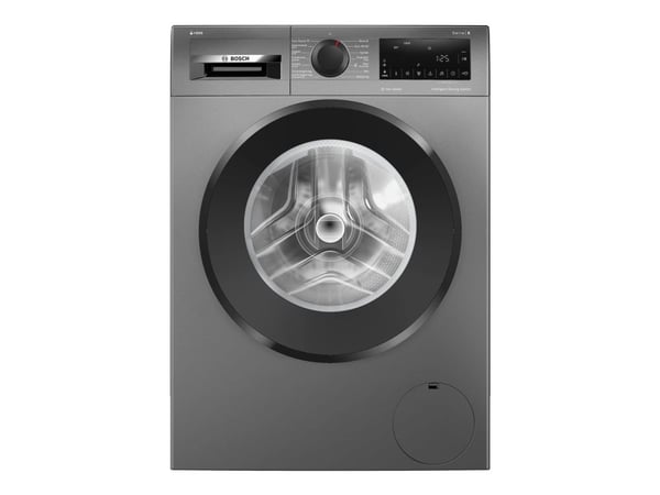 Bosch Serie | 6 WGG244RFSN - Vaskemaskin - Nisje - bredde: 60 cm - høyde: 85 cm - frontileggelse - 65 liter - 9 kg - 1400 rpm - støpejernsgrå