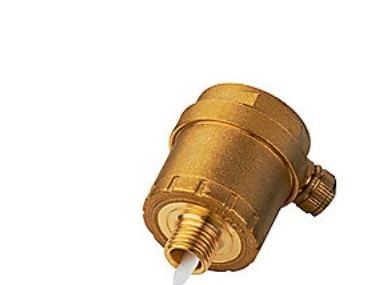 3/8" automatisk luftudlader med lukkeautomatik.Højde 50 mm