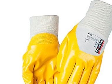 ArbejdshandskNBR Comfort 8304 gul/hvid11