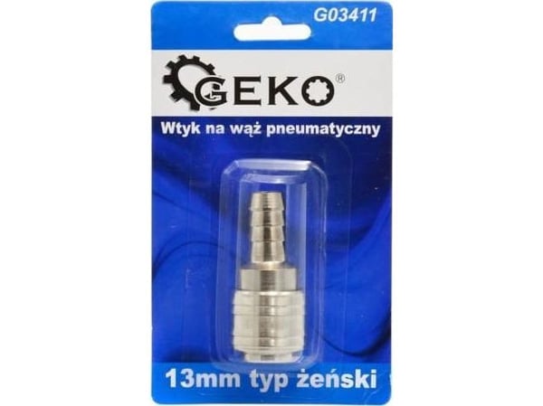 Geko PNEUMAATTINEN LETKULIITIN 13MM NAISTEN (BLISTERI) (10/100) G03411 GEKO GEKO