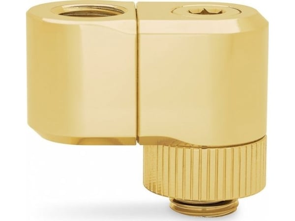 EK Water Blocks EK-Quantum Torque G1/4 tommer dobbel forlengelse Offset MF 21 - gull