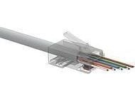 Solarix Solarix Universal EASY-kontakt RJ45 CAT6 UTP 8p8c for ledning og ansikt / 100 stk SXRJ45-6-UTP-EASY