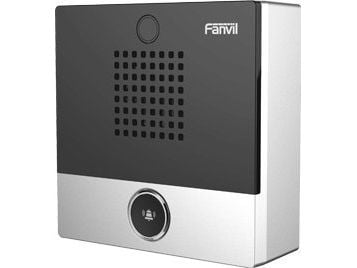 Fanvil I10S, Koblet med ledninger (ikke trådløs), IP54, -20 - 50 °C, Sort, Metallisk, Vegg