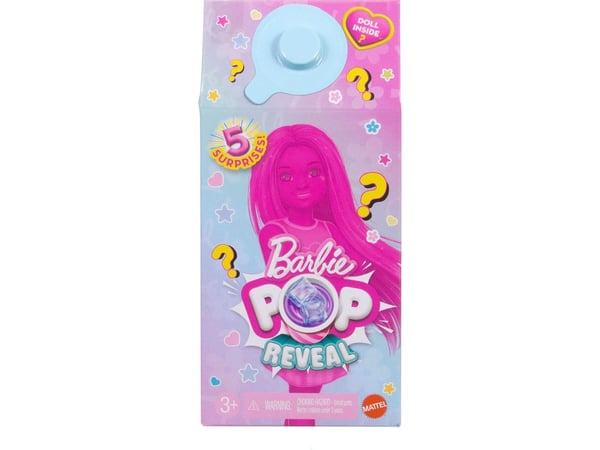 Barbie Chelsea Pop Reveal Shakes-dukke med duft og fargeendring (stilene kan variere)