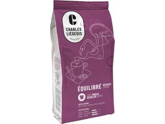 Kvernet kaffe Charles Liégeois Équilibré, 500 g