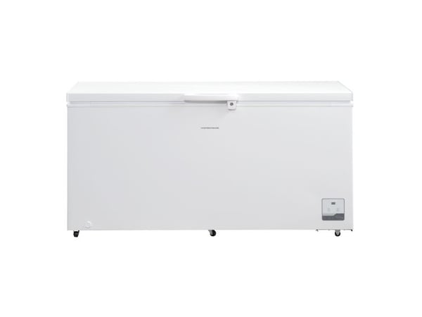 Scandomestic Standard CF500WE - Kiste - bredde: 165 cm - dybde: 73.5 cm - høyde: 83.5 cm - 500 liter - Klasse E - hvit