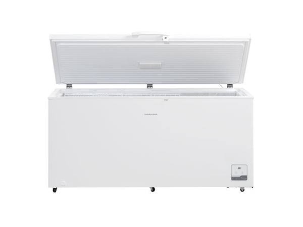 Scandomestic Standard CF500WE - Kiste - bredde: 165 cm - dybde: 73.5 cm - høyde: 83.5 cm - 500 liter - Klasse E - hvit
