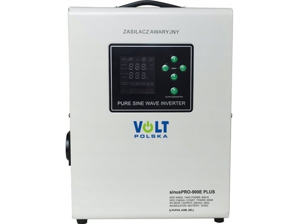ML Invertteri VOLT POLSKA SINUSPRO 900E PLUS 12V 600/900W LiFePO4, MENU ML Invertteri VOLT POLSKA SINUSPRO 900E PLUS 12V 600/900W LiFePO4, MENU