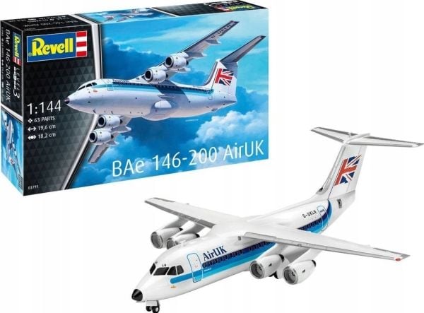 Revell plastmodell BAE 146 RJ85 1/144