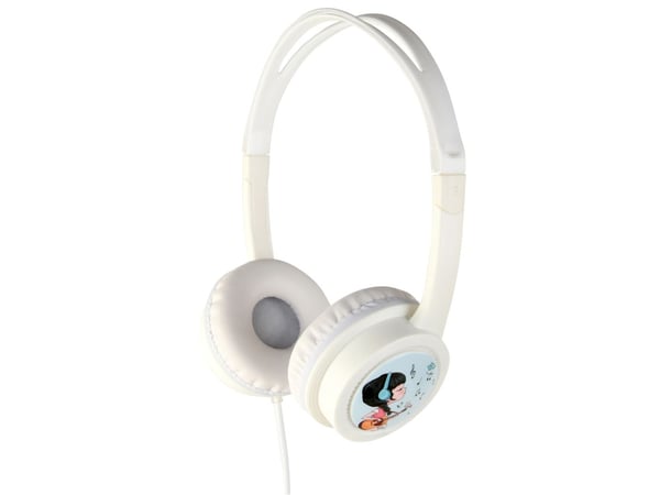 Gembird MHP-JR-W, Koblet med ledninger (ikke trådløs), Musikk, 520 g, Hodetelefoner, Hvit