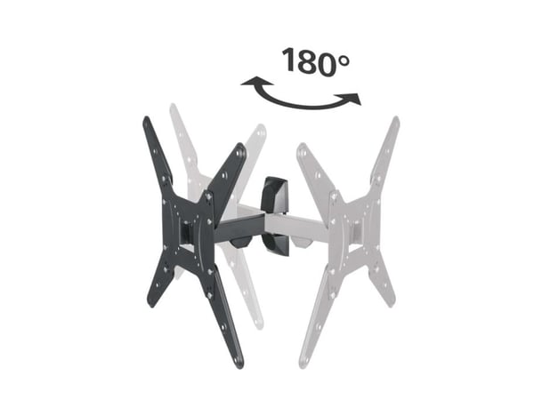 Hama 00220823, 75 x 75 mm, 400 x 400 mm, -12 - 5°, 0°, Stål, Svart