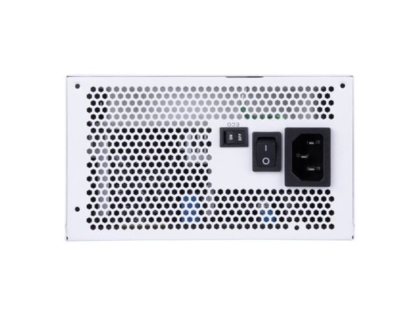 SilverStone DA750R Gold - Strømforsyning (intern) - fully modular, PCIe 5.0 - ATX12V 3.1 - 80 PLUS Gold - AC 90-264 V - 750 watt - aktiv PFC - hvit