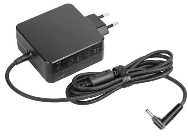 CoreParts - Strømadapter - 4,0x1,7 mm plugg - 65 watt - 1.7 m kabel - Europa