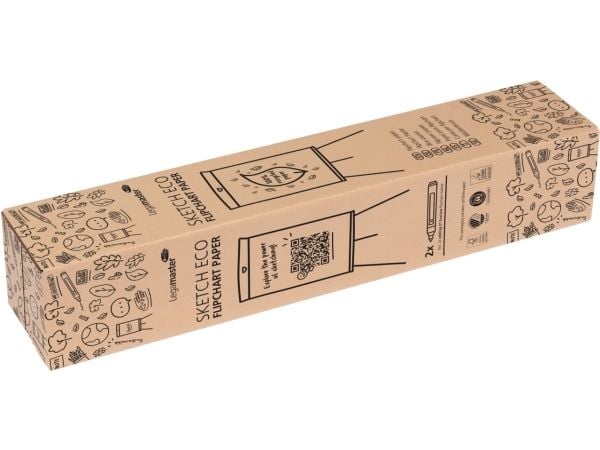 Legamaster 7-157610, Papir, 0,12 mm, 650 mm, 980 mm, 4,99 kg, 63 stykker